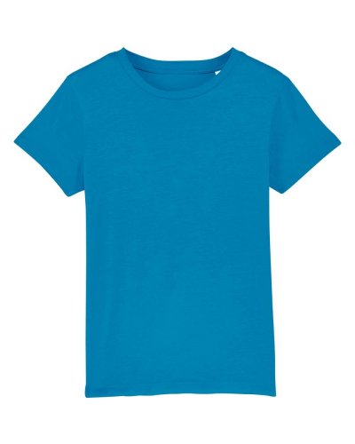 T-shirt in cotone biologico Mini Creator Azur