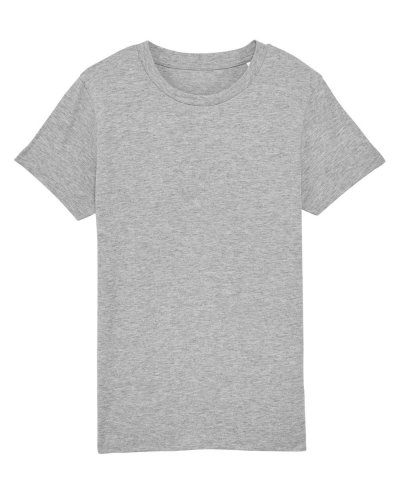 T-shirt in cotone biologico Mini Creator Heather Grey