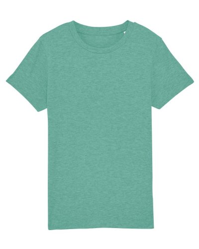 T-shirt in cotone biologico Mini Creator Mid Heather Green