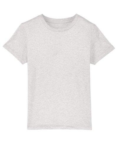 T-shirt in cotone biologico Mini Creator Cream Heather Grey