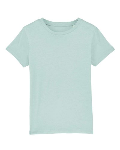 T-shirt in cotone biologico Mini Creator Caribbean Blue