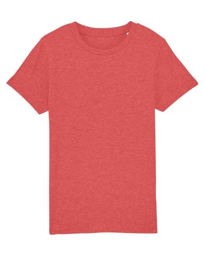 T-shirt in cotone biologico Mini Creator Mid Heather Red