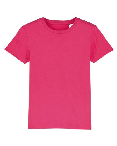T-shirt in cotone biologico Mini Creator Raspberry