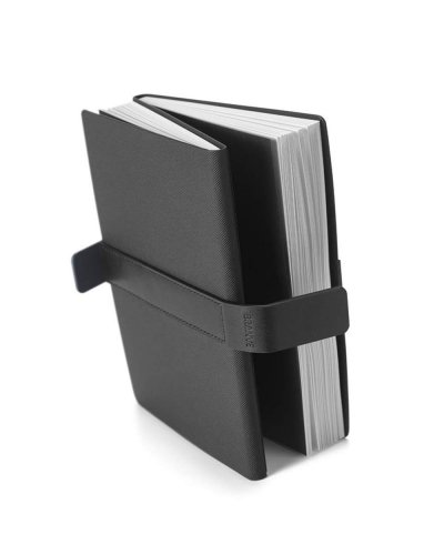 Notebook A5 con due diversi blocchi su ogni lato