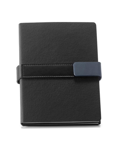 Notebook A5 con due diversi blocchi su ogni lato