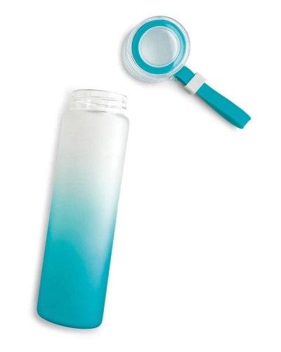 Borraccia in vetro borosilicato con tappo a vite da 470 ml