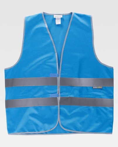 Gilet con bande rifrangente