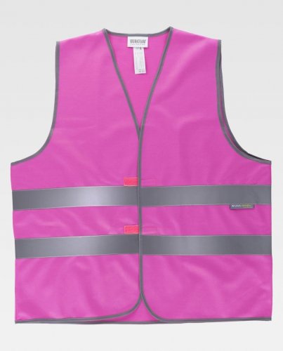 Gilet con bande rifrangente