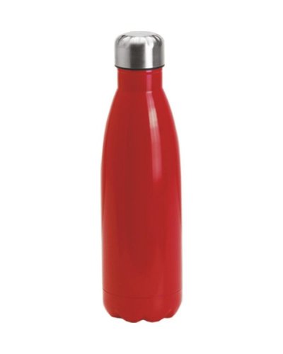 Borraccia termica  in acciaio Inox 500 ml a doppia parete Rosso