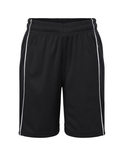Pantaloncini Basic Team Junior Black/White