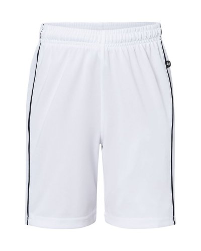 Pantaloncini Basic Team Junior White/Black