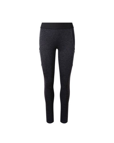 Girlie Cool Dynamic Leggings Black slate melange/jet black