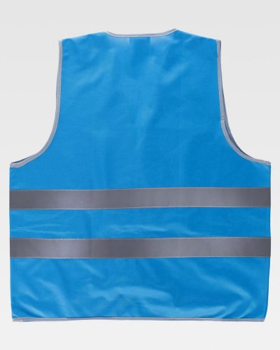 Gilet con bande rifrangente