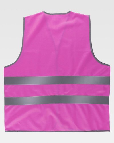 Gilet con bande rifrangente