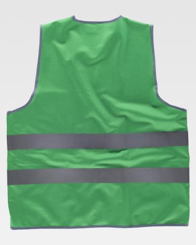 Gilet con bande rifrangente