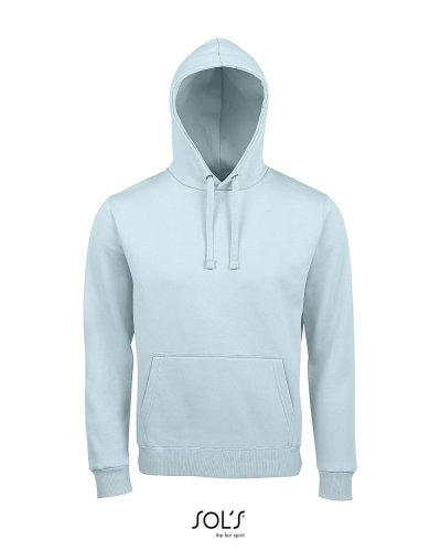 Felpa unisex con cappuccio Spencer Blu pastello