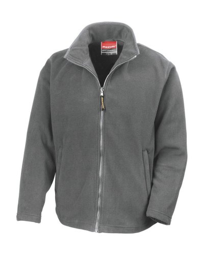 Giacca in micro-pile High Grade Horizon Dove Grey