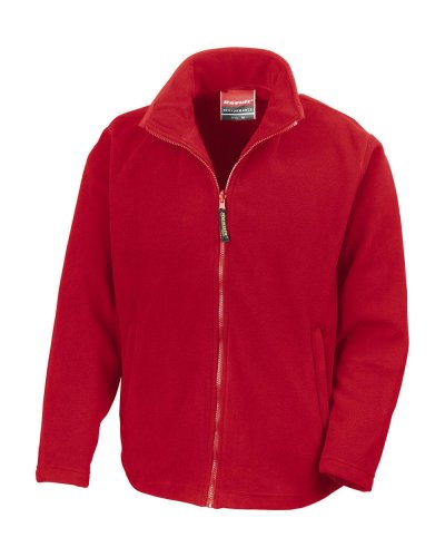Giacca in micro-pile High Grade Horizon Cardinal red
