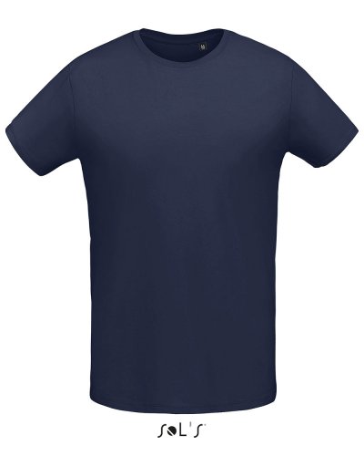 T-shirt uomo slim girocollo Martin Blu Oltremare
