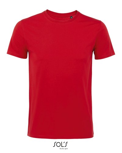 T-shirt uomo slim girocollo Martin Rosso