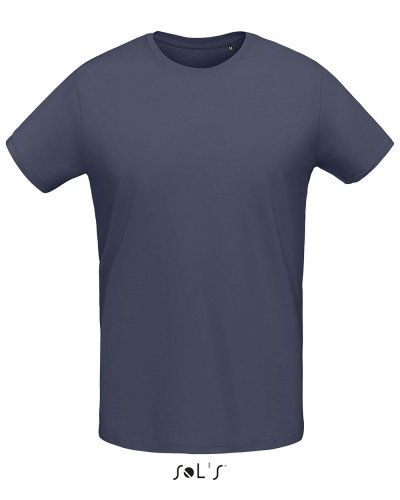 T-shirt uomo slim girocollo Martin Grigio Topo