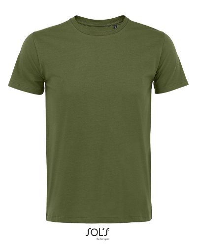T-shirt uomo slim girocollo Martin Dark Khaki