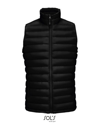 Gilet uomo imbottito leggero Wilson BW Men Nero
