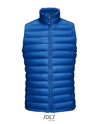 Gilet uomo imbottito leggero Wilson BW Men Blu Royal