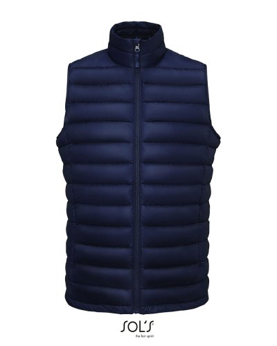 Gilet uomo imbottito leggero Wilson BW Men Blu Oltremare