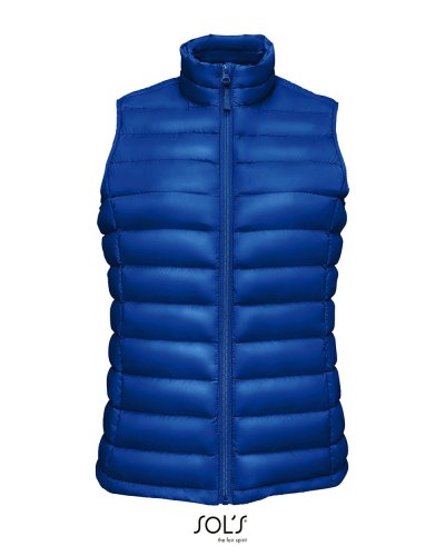 Gilet donna imbottito leggero Wilson BW Women Blu Royal