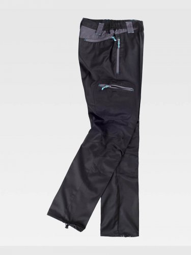 Pantaloni sportivi , rinforzi ginocchia, 6 tasche