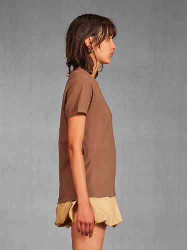 T-shirt uomo cotone, elastane maniche, girocollo