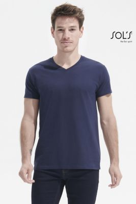 T-shirt uomo Imperial scollo a V cotone 190g, modern fit