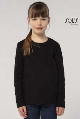 T-shirt manica lunga bambino Imperial 100% cotone, regular fit