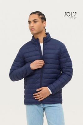 Wilson Piumino Uomo Leggero con Zip, Regular Fit, 100% Nylon