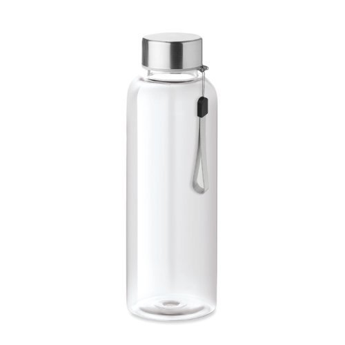 UTAH Bottiglia 500 ml in R-PET Antigoccia con Tappo Acciaio