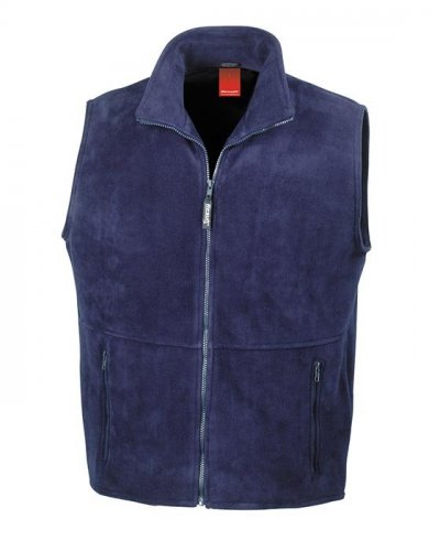 Smanicato in pile Navy