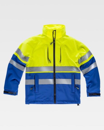 Giacca Workshell alta visibilità