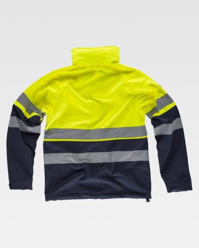 Giacca Workshell alta visibilità