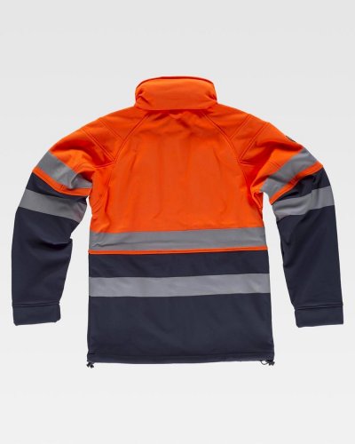 Giacca Workshell alta visibilità