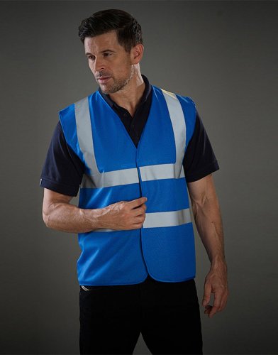 Gilet sicurezza Fluo 2 Band and Brace Paramedic Green