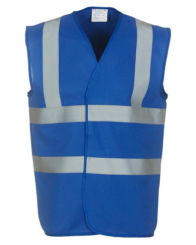 Gilet sicurezza Fluo 2 Band and Brace Royal Blue