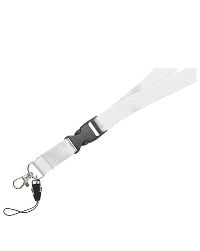 Lanyard porta cellulare Sagan con fibbia rimovibile
