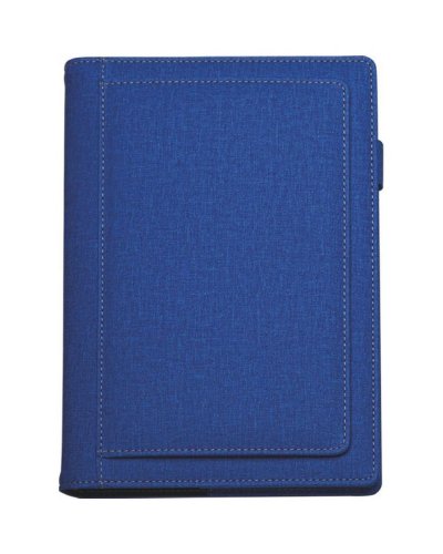 Agenda Flora 15x21 Blu