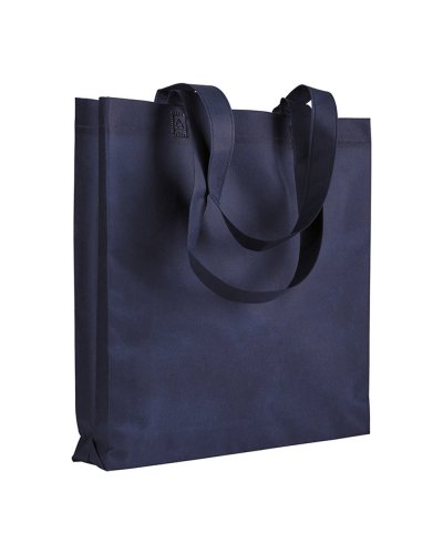 Borsa shopping in TNT termosaldato Blu scuro