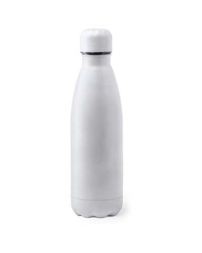 Borraccia in alluminio Cixerri Bianco