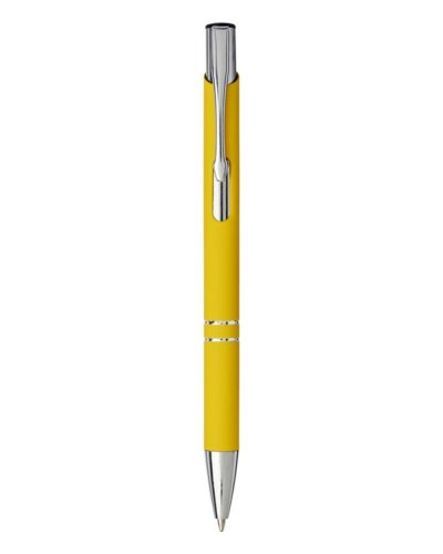 Penna a sfera a scatto Moneta soft touch
