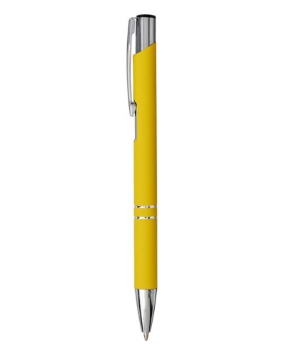 Penna a sfera a scatto Moneta soft touch