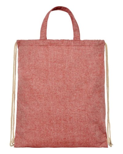 Zaino con cordoncino Pheebs in cotone riciclato