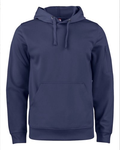 Felpa Basic Active Hoody Blu